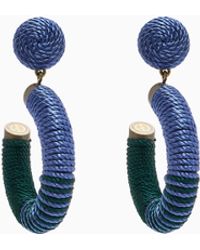 Giorgio Armani - Hoop Earrings - Lyst