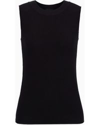 Giorgio Armani - Top En Tissu Ottoman - Lyst