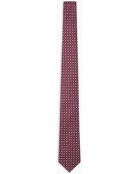 Giorgio Armani - Pure Silk Polka-Dot Jacquard Tie - Lyst