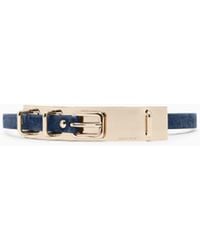 Giorgio Armani - Suede Belt - Lyst