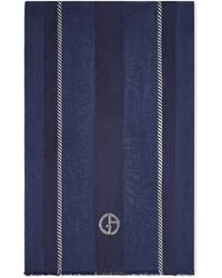 Giorgio Armani - Silk-Blend Jacquard Stole - Lyst
