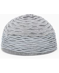 Giorgio Armani - Embroidered Cap - Lyst