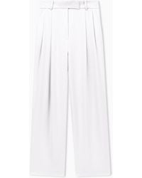 Giorgio Armani - Trouser Wide Leg With Two Pleats - Lyst