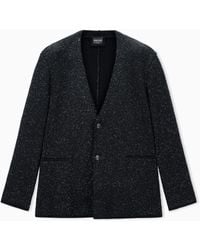 Giorgio Armani - Blazer Giorgio's Regular Fit Double Knit Cashmere Blend - Lyst