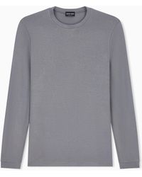 Giorgio Armani - Long Sleeve Jumper - Lyst