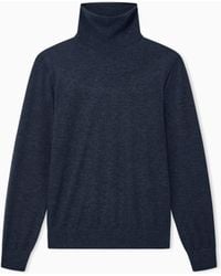 Giorgio Armani - Sweater Regular Fit Plain Knit Cashmere - Lyst