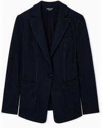 Giorgio Armani - Single-Breasted Jacket - Lyst