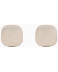 Giorgio Armani - Sterling Round Cufflinks - Lyst
