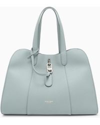 Giorgio Armani - Large Pebbled Leather Tote Bag - Lyst