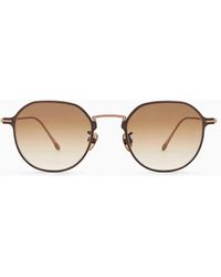 Giorgio Armani - Irregular-shaped Eyeglasses - Lyst