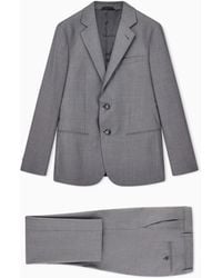 Giorgio Armani - Single-Breasted Soho Line Suit - Lyst