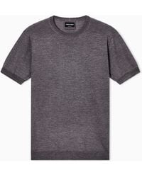 Giorgio Armani - Slim-Fit Sweater - Lyst