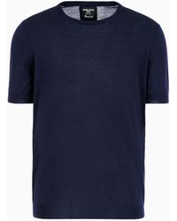 Giorgio Armani - Vicuña Maglia Girocollo - Lyst
