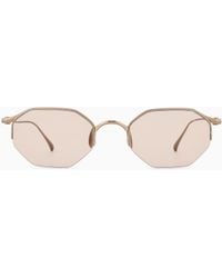 Giorgio Armani - Irregular-Shaped Sunglasses - Lyst