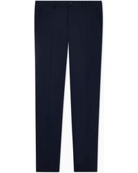 Giorgio Armani - Stretch Cashmere And Cotton Trousers - Lyst