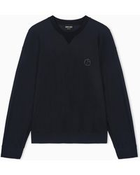 Giorgio Armani - Technical Waffle Sweatshirt - Lyst