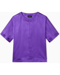Giorgio Armani - Short-Sleeved Shirt - Lyst