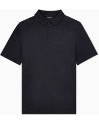 Giorgio Armani - Short Sleeve Polo - Lyst