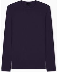 Giorgio Armani - Long Sleeve Jumper - Lyst