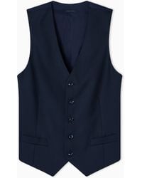 Giorgio Armani - Single-Breasted Waistcoat - Lyst