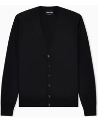 Giorgio Armani - Button Cardigan - Lyst