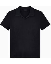 Giorgio Armani - Stretch Polo - Lyst