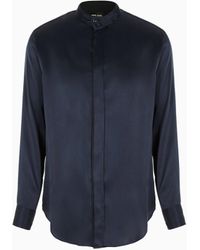 Giorgio Armani - Regular-Fit Silk Shirt - Lyst
