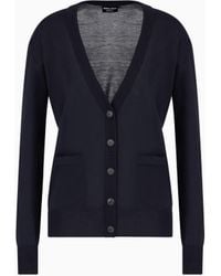 Giorgio Armani - Pure Cashmere Long Cardigan - Lyst