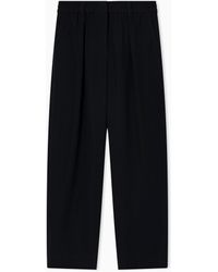 Giorgio Armani - Technical-Cady Straight Trousers - Lyst