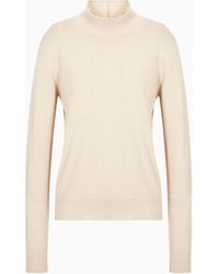Giorgio Armani - Maglia Con Collo A Lupetto - Lyst