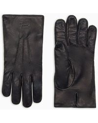 Giorgio Armani - Nappa-leather Gloves - Lyst