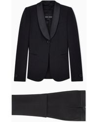 Giorgio Armani - Pure Silk Crêpe Tuxedo - Lyst