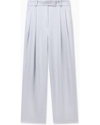 Giorgio Armani - Trouser Wide Leg With Two Pleats - Lyst