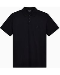 Giorgio Armani - Slim Fit Polo - Lyst