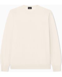 Giorgio Armani - Cashmere Crew-Neck Jumper - Lyst