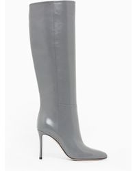 Giorgio Armani - Patent Leather High-Heeled Boots - Lyst