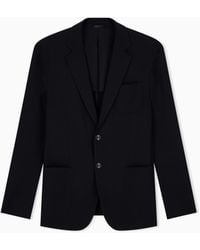 Giorgio Armani - Upton Line Single-Breasted Jacket - Lyst