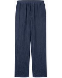 Giorgio Armani - Flat Front Trousers - Lyst