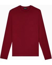 Giorgio Armani - Long Sleeve Jumper - Lyst