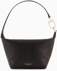 Giorgio Armani - Small La Prima Soft Nappa Leather Handbag - Lyst