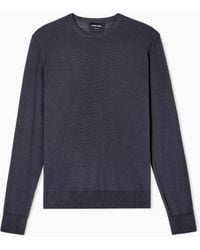 Giorgio Armani - Crew Neck Jumper - Lyst