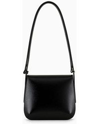 Small la Prima bag in liquid patent leather