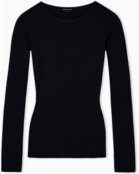 Giorgio Armani - Long Sleeve Jumper - Lyst