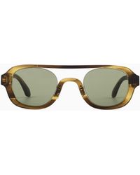Giorgio Armani - Irregular-Shaped Sunglasses - Lyst