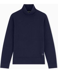 Giorgio Armani - Pure Cashmere Cowl-Neck Jumper - Lyst