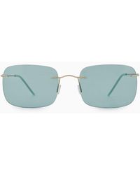 Giorgio Armani - Pillow Sunglasses - Lyst