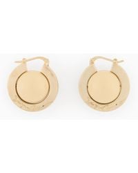 Giorgio Armani - Pendientes De Metal Con Esfera De Resina - Lyst