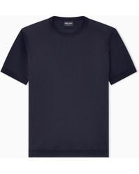 Giorgio Armani - Slim-Fit Sweater - Lyst
