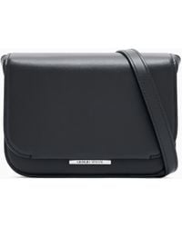 Giorgio Armani - Medium Leather Shoulder Bag - Lyst