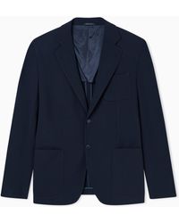 Giorgio Armani - Upton Line Single-Breasted Jacket - Lyst